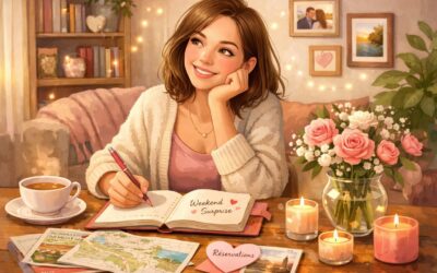 Comment organiser un week-end surprise romantique