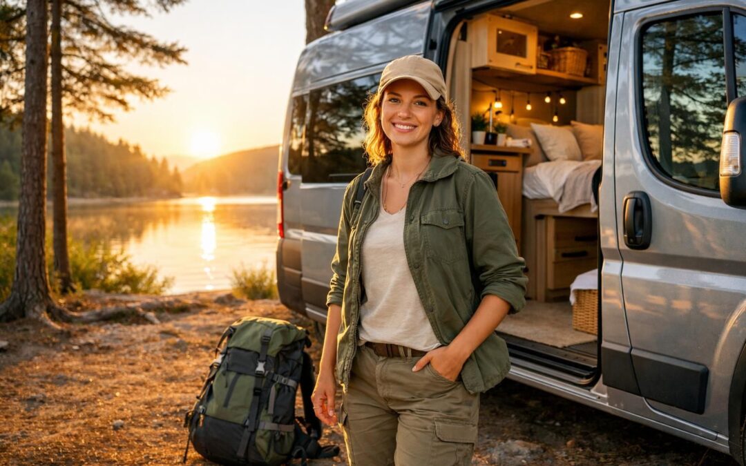 Van aménagé : pourquoi de plus en plus de femmes voyagent seules