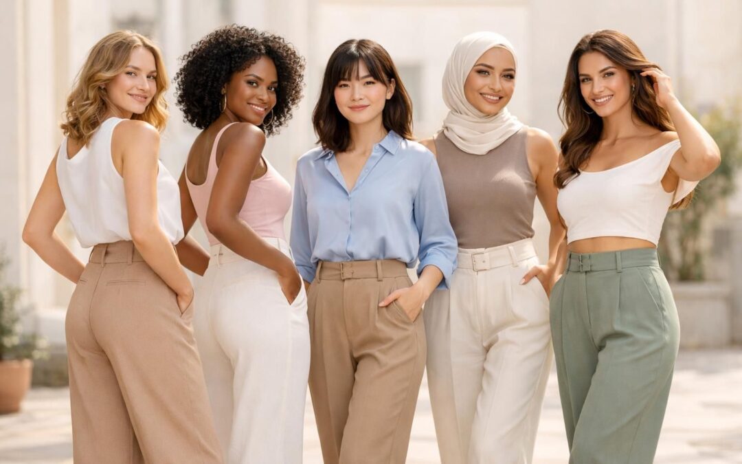 Le pantalon taille haute : pourquoi il sublime toutes les silhouettes