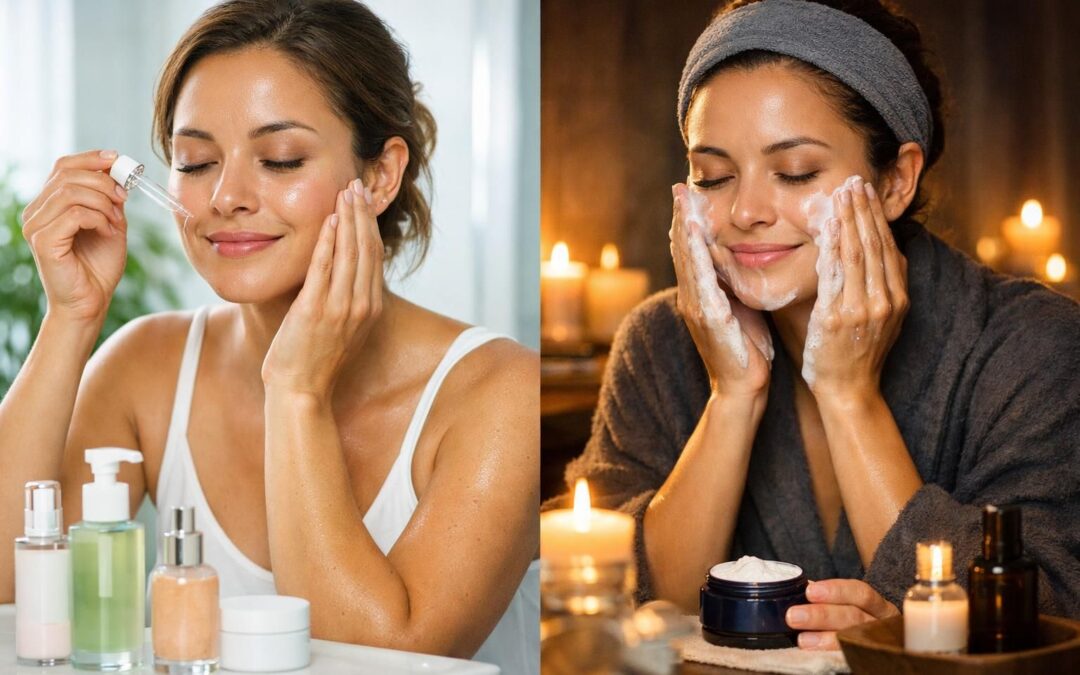 Peau mixte : routine idéale matin et soir