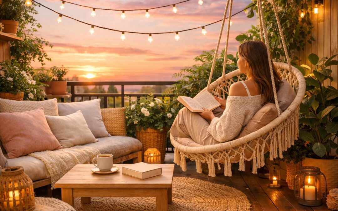 Comment transformer son balcon en coin détente