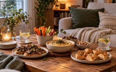 Apéro chic à la maison : idées simples et élégantes