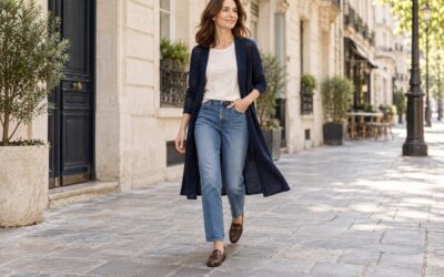 Le cardigan long : allié chic ou fashion faux-pas ?